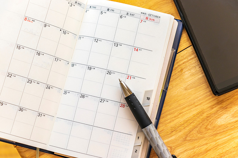 成婚から逆算して目標を立てましょう